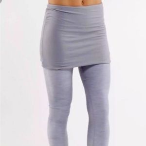 Lululemon Yin to You skirted leggings